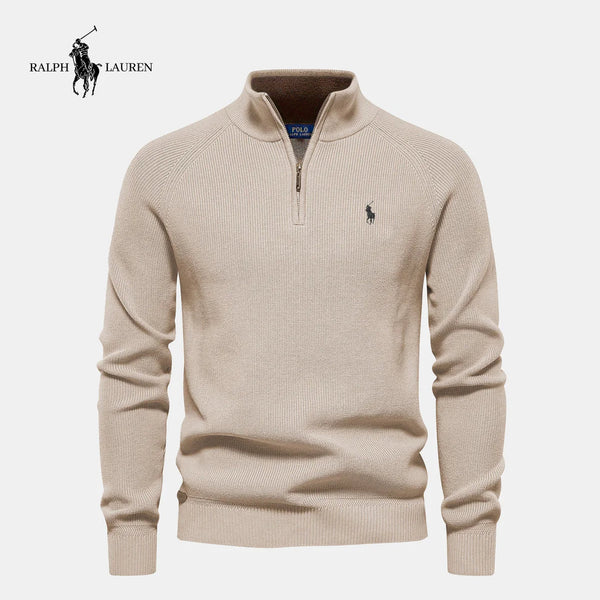 RL™ - Knit Sweater with Half Zipper