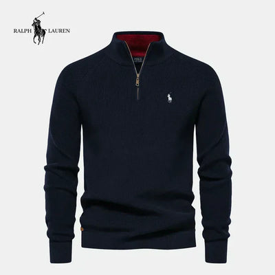 RL™ - Knit Sweater with Half Zipper