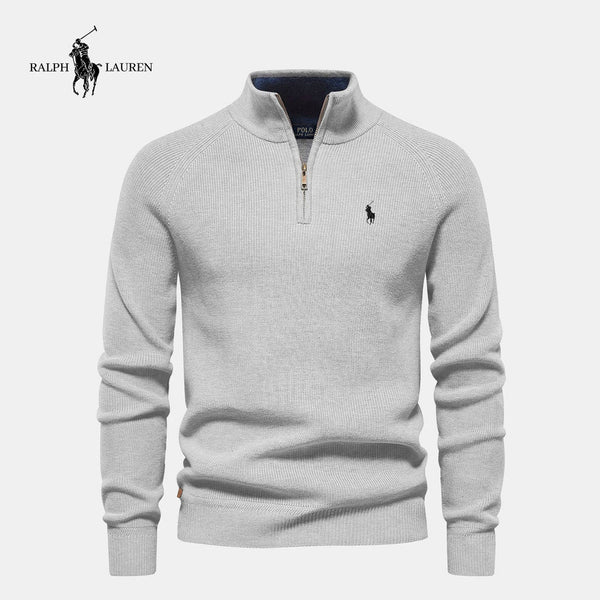 RL™ - Knit Sweater with Half Zipper