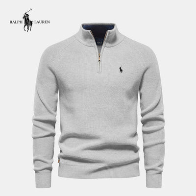 RL™ - Knit Sweater with Half Zipper