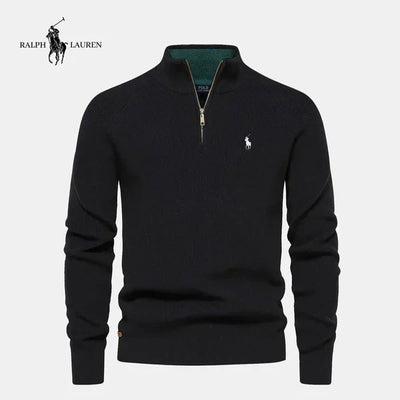 RL™ - Knit Sweater with Half Zipper