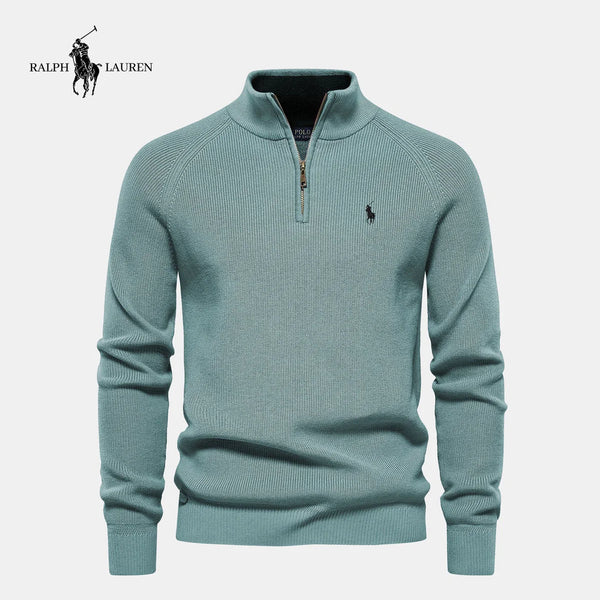RL™ - Knit Sweater with Half Zipper