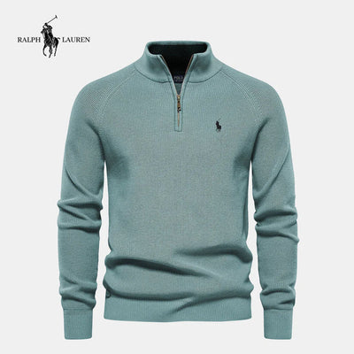 RL™ - Knit Sweater with Half Zipper
